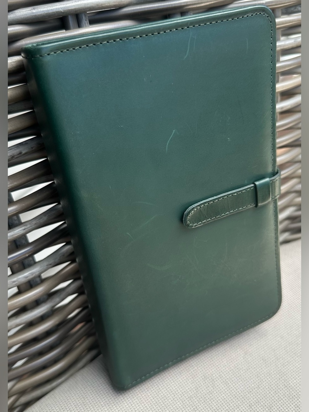 Vintage coach green 6 ring agenda mint condition